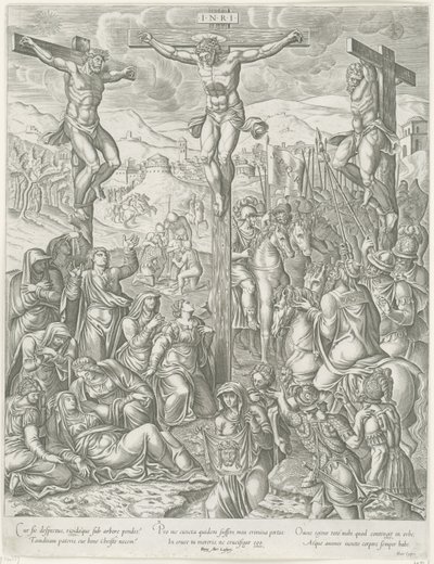 Crucifixión de Cristo de Jacob Bos