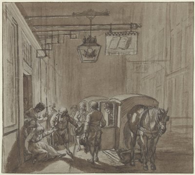 saliendo de la posada de Jacob  Cats