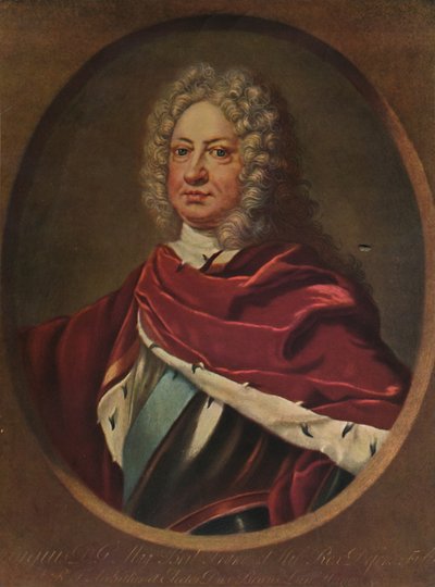 Jorge II, Rey de Inglaterra, 1721-1724, 1913 de Jacob Christoph Le Blon