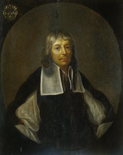 Retrato de Joan Maetsuyker, Gobernador General de las Indias Orientales Holandesas de Jacob Coeman