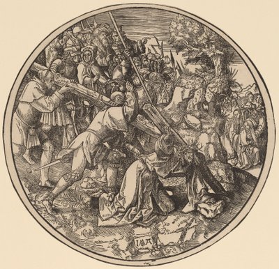 Cristo llevando la cruz de Jacob Cornelisz van Oostsanen