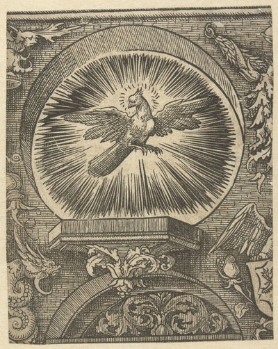 El espíritu santo El Credo (título de la serie) de Jacob Cornelisz van Oostsanen