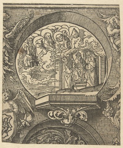 La Iglesia Católica y la Comunidad de los Santos El Credo (título de la serie) de Jacob Cornelisz van Oostsanen