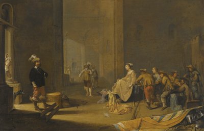 Interior de una sala de guardia de Jacob Duck