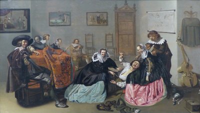 Francés: Scène galante Brothel Scene de Jacob Duck