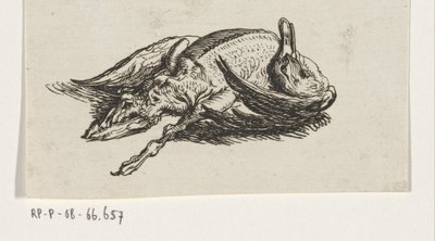 Pato muerto de Jacob Elias van Varelen