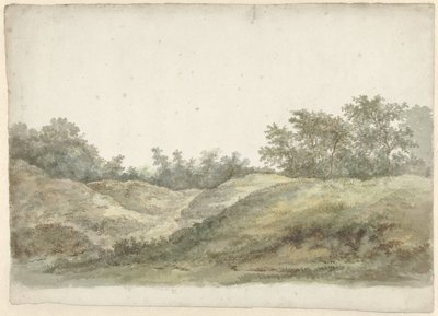 Paisaje de dunas de Jacob Ernst Marcus