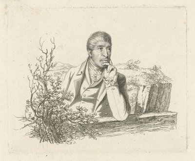Retrato de Pieter Pieterszn. peluquería de Jacob Ernst Marcus