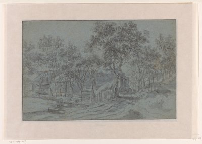 Casa de campo entre árboles de Jacob Esselens