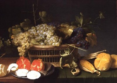 Naturaleza muerta de frutas de Jacob  Foppens van Es