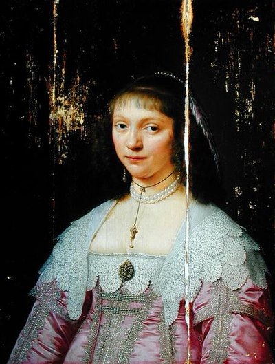 Retrato de una joven de Jacob Fransz van der Merck