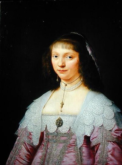 Retrato de una joven de Jacob Fransz van der Merck