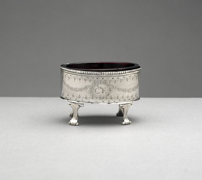 Salero, c. 1785-1803 de Jacob Gerritse (attr.to) Lansing