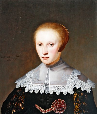 Retrato de una joven, de 10 1/2 años de Jacob Gerritsz Cuyp