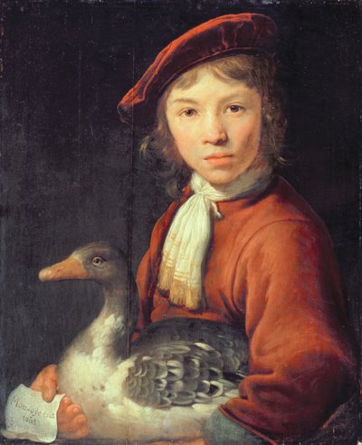 Niño con un ganso de Jacob Gerritsz Cuyp