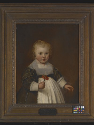 Retrato de una niña (óleo sobre madera) de Jacob Gerritsz Cuyp