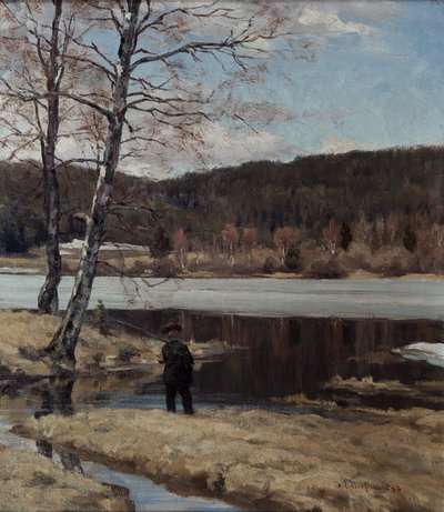 Pescadora de río de Jacob Gloersen