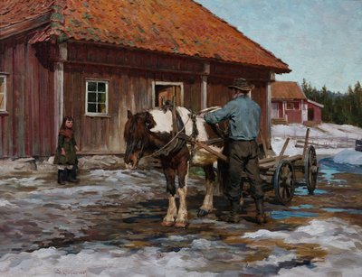 Deshielo de invierno de Jacob Gloersen