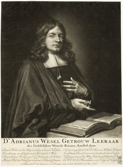 Adrian Wesel, clérigo en Ámsterdam de Jacob Gole