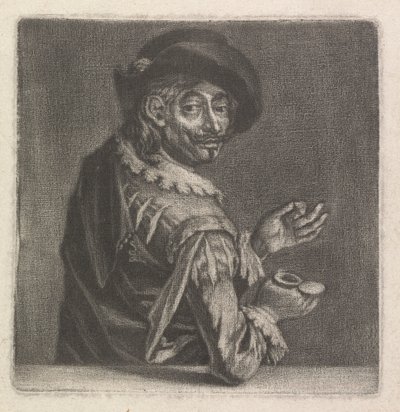 Hombre tomando rapé de Jacob Gole