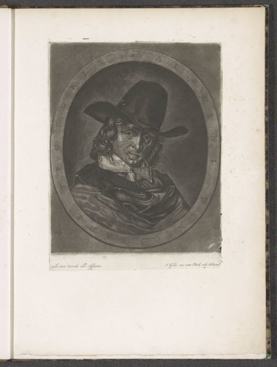 Retrato de Adriaen van Ostade de Jacob Gole