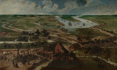 Kiel, cerca de Amberes de Jacob Grimmer