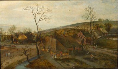 Las cuatro estaciones: primavera, 1577 de Jacob Grimmer