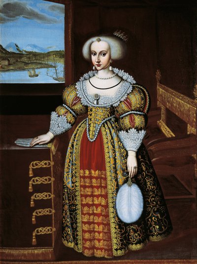 Retrato de Cristina de Suecia de Jacob Heinrich Elbfas