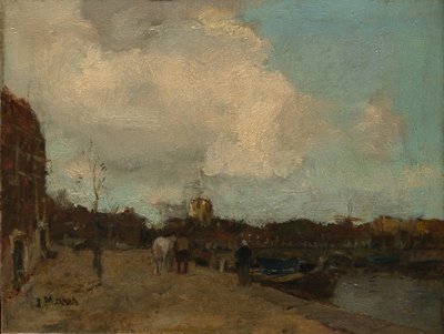 Lado del canal de Jacob Henricus Maris