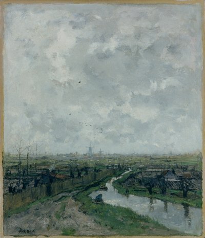 Jardín de ensaladas cerca de La Haya, c.1878 de Jacob Henricus or Hendricus Maris