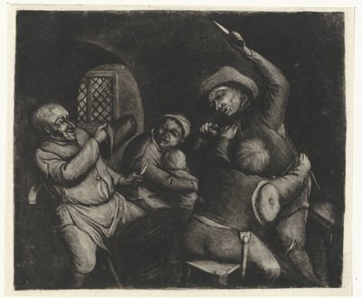 hombres luchadores de Jacob Hoolaart