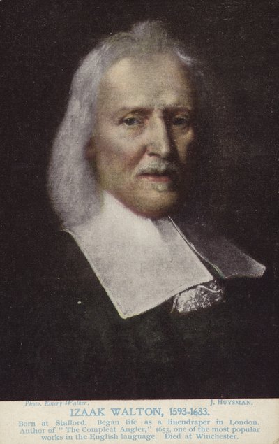 Izaak Walton (1593-1683), escritor inglés de Jacob Huysmans