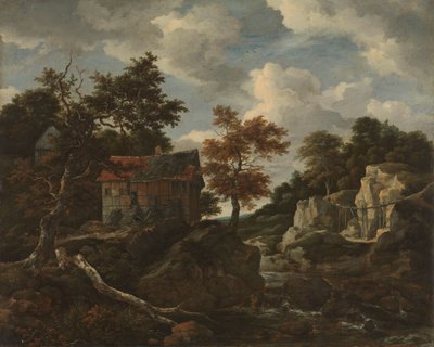 Paisaje rocoso de Jacob van Ruisdael