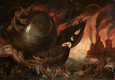 La Traversée du Styx, c. 1591-1638 de Jacob Isaacz van Swanenburg