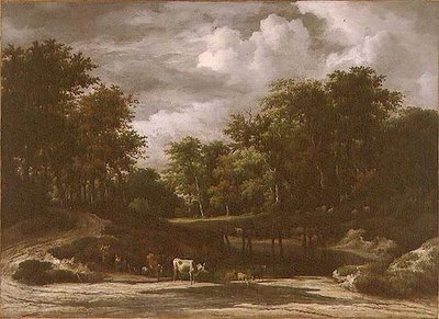 Paisaje boscoso de Jacob van Ruisdael