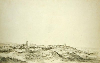 Las dunas en Wijk aan Zee de Jacob van Ruisdael
