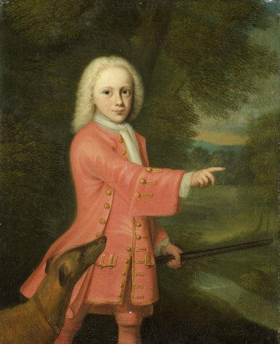 Retrato de un niño de Jacob Jan Nachenius (attributed to)