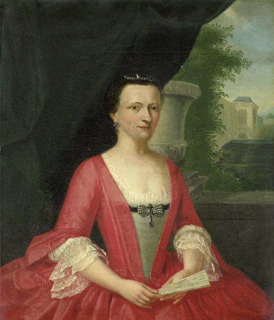 Jacoba Maria van Bueren dijo van Regteren (1718-91), Esposa de Johan Willem Parker de Jacob Jan Nachenius
