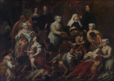 Monjas del Hospital de Amberes (óleo) de Jacob Jordaens