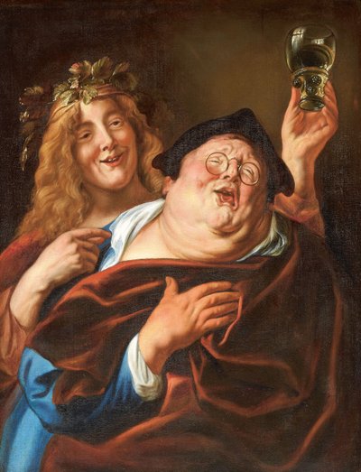 Baco y un seguidor, después de 1645 de Jacob Jordaens