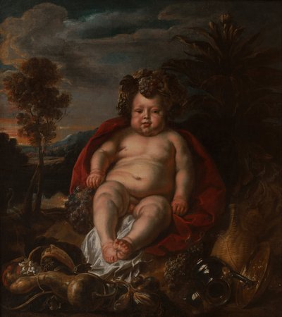 Baco de niño de Jacob Jordaens