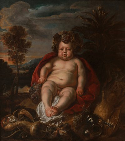 Baco niño de Jacob Jordaens