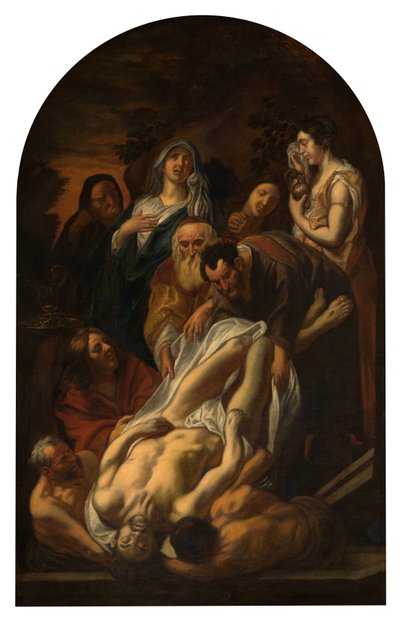 Entierro de Cristo de Jacob Jordaens