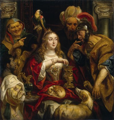 El festín de Cleopatra de Jacob Jordaens