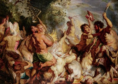 Lápitas y los Centauros de Jacob Jordaens