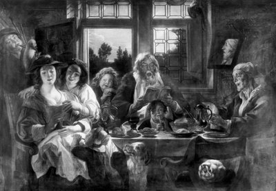 Una compañía divertida de Jacob Jordaens
