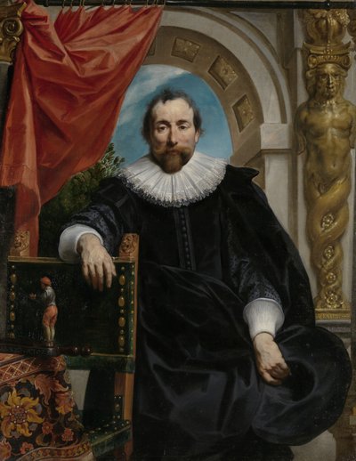 Retrato de Rogier Le Witer, 1635 de Jacob Jordaens