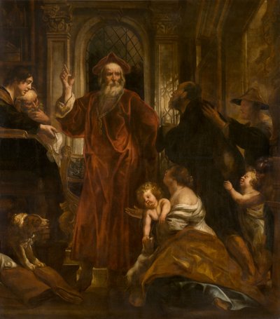 San Ivo de Bretaña (óleo) de Jacob Jordaens