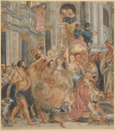 San Pablo en Listra de Jacob Jordaens