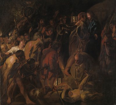 La traición de Cristo, finales de la década de 1650 de Jacob Jordaens